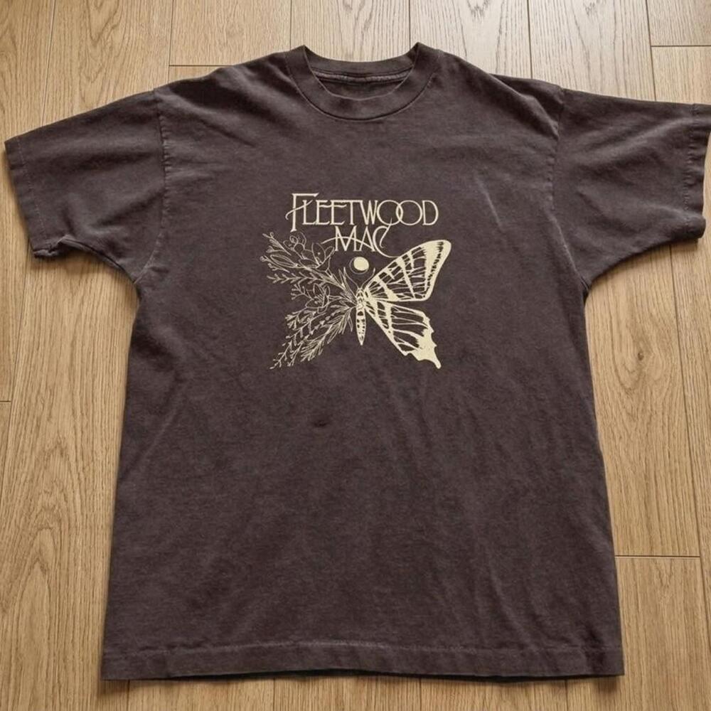 Fleetwood Mac Brown Butterfly T-Shirt